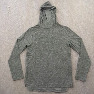 Dyne Hoodie Sweatshirt Mens Small Gray Camo Pullover Cassini Pullover New